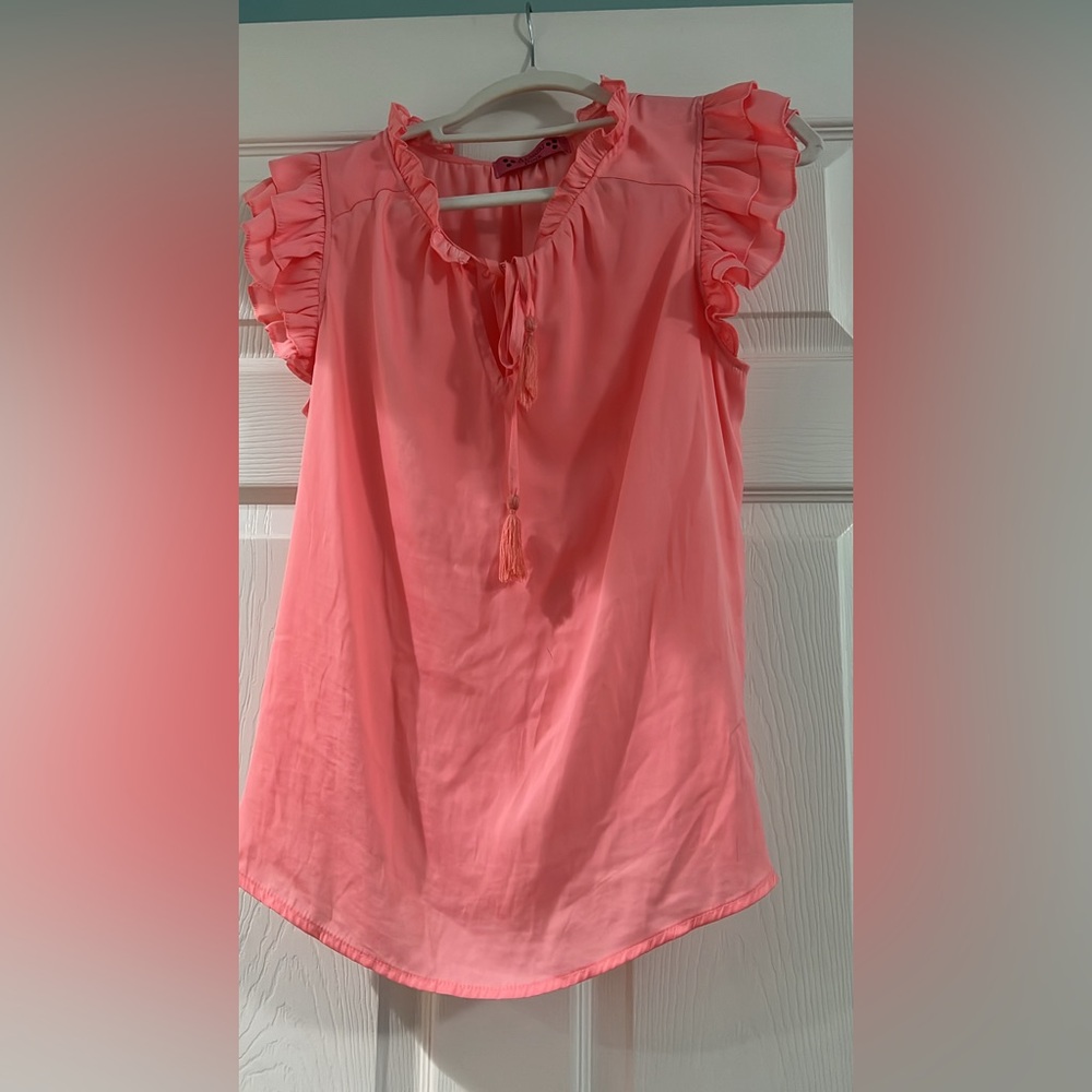 Almost Pink Brand Top